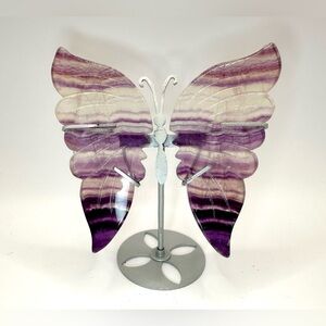 Purple Fluorite Butterfly Wings
